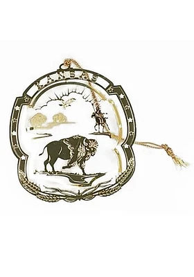 Kansas Kansas Icons Design Ornament