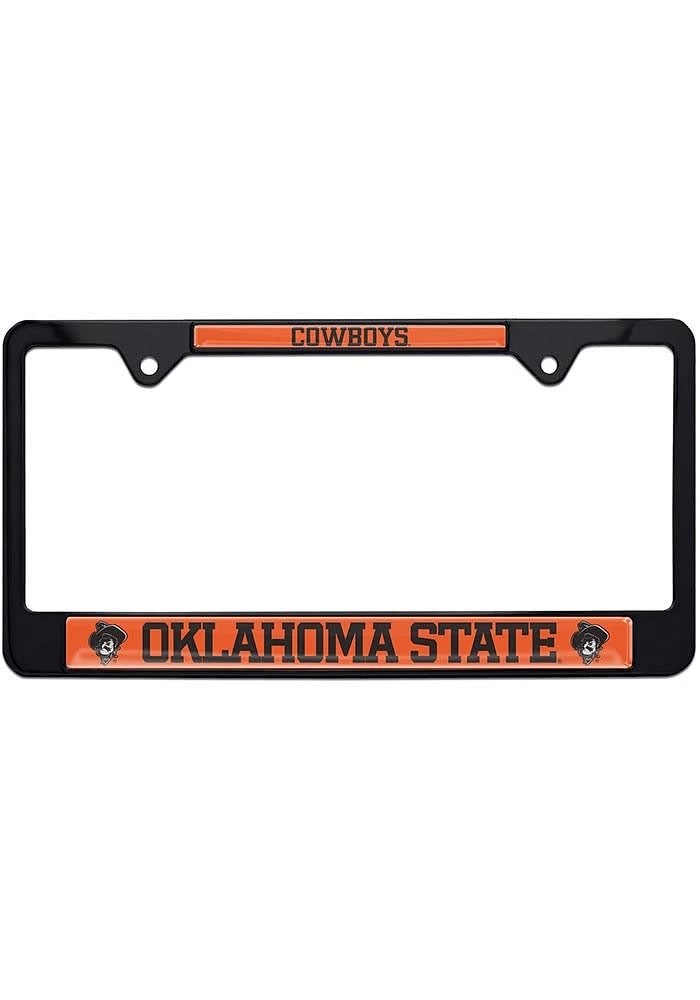 Oklahoma State Cowboys LOGO License Plate Frame - Black