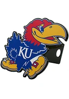 Kansas Jayhawks Large Heavy Duty Car Accessory Hitch Cover