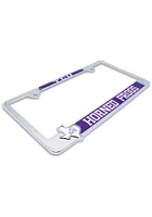 TCU Horned Frogs State Pride License Plate Frame - Grey