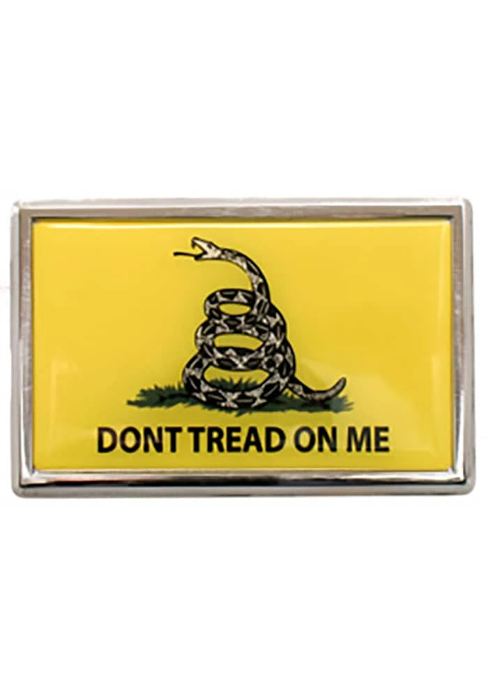 Texas Metal Car Emblem - Yellow