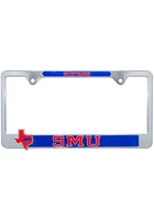 SMU Mustangs State Pride License Plate Frame - Blue