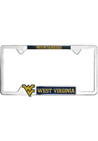 West Virginia Mountaineers 3D Metal License Plate Frame - Blue