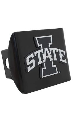Iowa State Cyclones Black Metal Car Accessory Hitch Cover