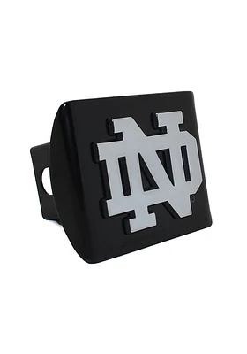 Notre Dame Fighting Irish Black Metal Car Accessory Hitch Cover