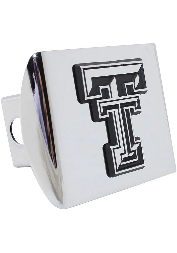 Texas Tech Red Raiders Chrome Car Accessory Hitch Cover