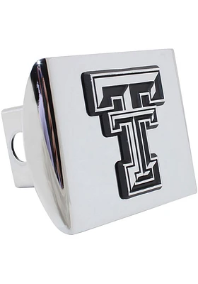 Texas Tech Red Raiders Chrome Car Accessory Hitch Cover