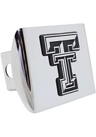 Texas Tech Red Raiders Chrome Car Accessory Hitch Cover