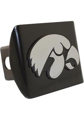 Iowa Hawkeyes Chrome Car Accessory Hitch Cover