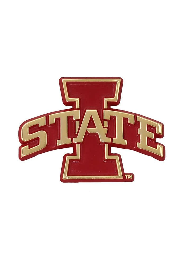 Iowa State Cyclones Chrome Car Emblem