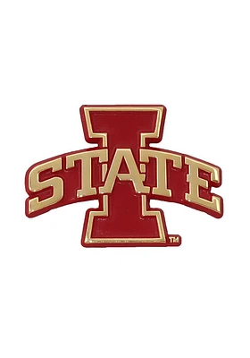 Iowa State Cyclones Chrome Car Emblem