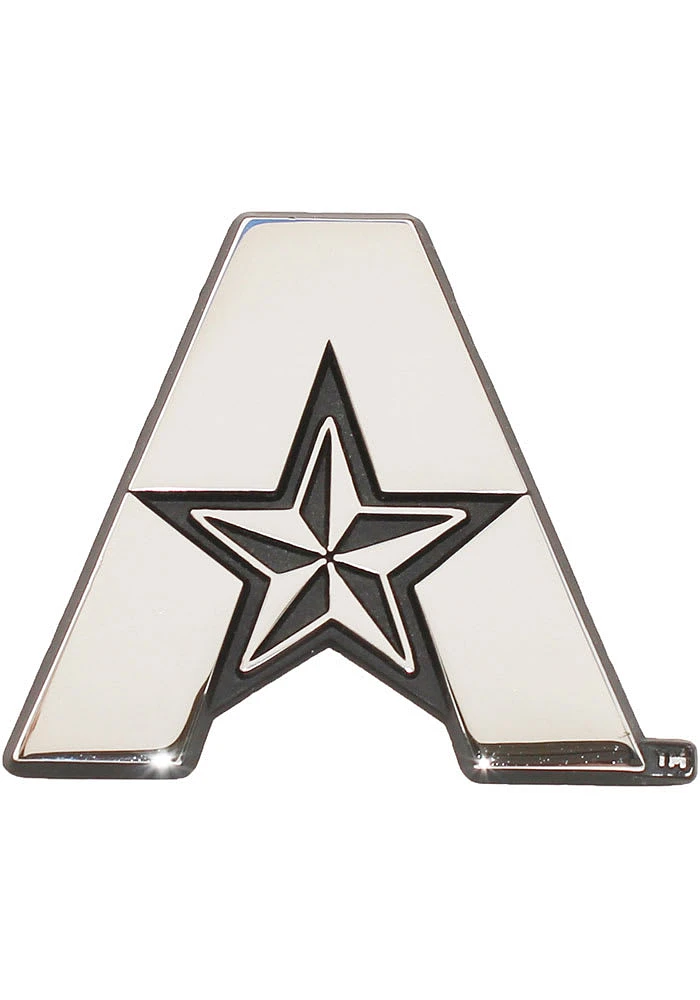 UTA Mavericks Chrome Car Emblem - Grey