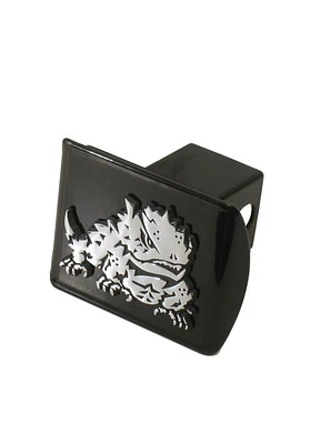 TCU Horned Frogs Chrome Logo Car Accessory Hitch Cover