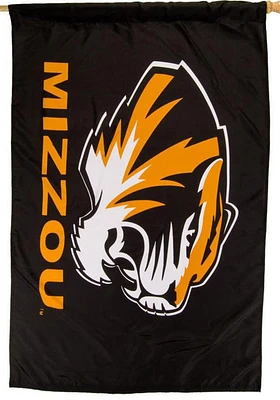 Missouri Tigers 3x5 Black Grommet Silk Screen Sleeve