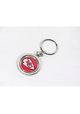Kansas City Chiefs Spinning Keychain - Red