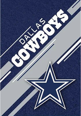 Dallas Cowboys Perfect Bound Notebook and Folder - Blue
