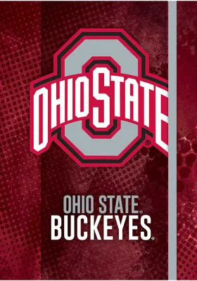 Ohio State Buckeyes Stitched Notebook and Folder - Red