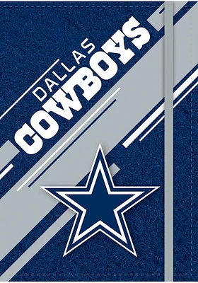 Dallas Cowboys Stitched Notebook and Folder - Blue