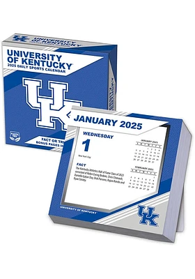 Kentucky Wildcats 2025 Box Calendar Calendar