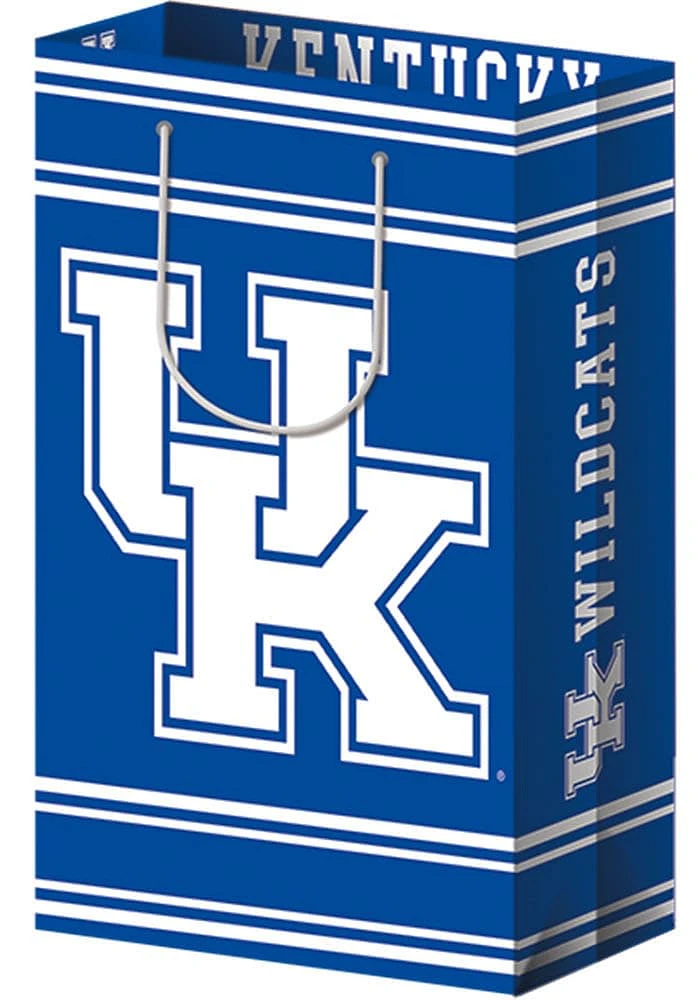 Kentucky Wildcats 9x13 Matte Blue Gift Bag