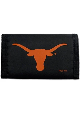 Texas Longhorns Nylon Mens Trifold Wallet