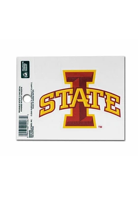 Iowa State Cyclones Small Auto Static Cling Decal