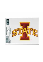 Iowa State Cyclones Small Auto Static Cling Decal