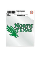 North Texas Mean Green Small Auto Static Cling Decal - Green