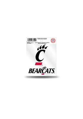 Cincinnati Bearcats Small Auto Static Cling Decal - Black