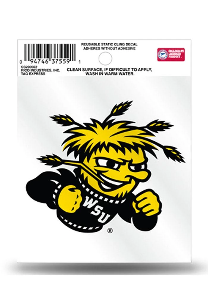 Wichita State Shockers Small Auto Static Cling