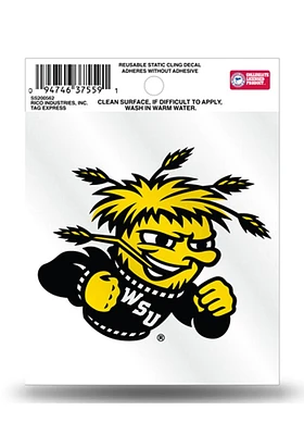 Wichita State Shockers Small Auto Static Cling