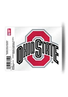 Ohio State Buckeyes Small Auto Static Cling Decal - Red