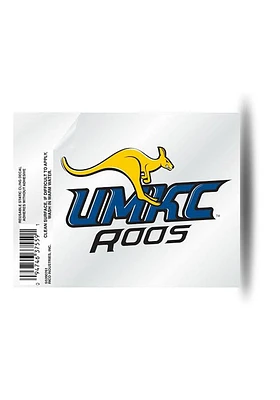 UMKC Roos Small Auto Static Cling Decal - White