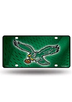 Philadelphia Eagles Midnight Green Retro Logo Car Accessory License Plate