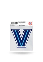 Villanova Wildcats Small Auto Static Cling Decal - Blue