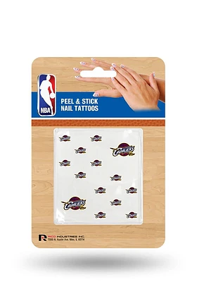 Cleveland Cavaliers Peel Stick Fingernail Tattoo