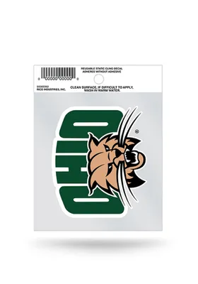 Ohio Bobcats Small Auto Static Cling