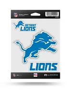 Detroit Lions 3PK Auto Decal - Blue