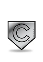 Chicago Cubs Molded Plastic Car Emblem - Silver
