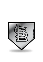 St Louis Cardinals Molded Plastic Car Emblem - Silver