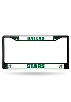 Dallas Stars Colored Chrome License Plate Frame - Green