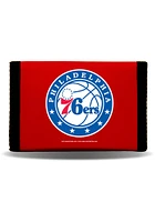 Philadelphia 76ers Nylon Mens Trifold Wallet