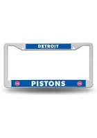 Detroit Pistons Plastic License Frame