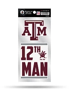 Texas A&M Aggies 2 Pack Die Cut Auto Decal - Maroon