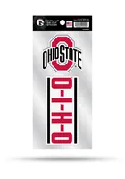 Ohio State Buckeyes 2 Pack Die Cut Auto Decal - Red