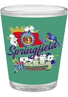 Springfield Green 2 oz Shot Glass