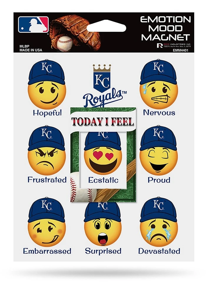 Kansas City Royals Emotion Mood Magnet