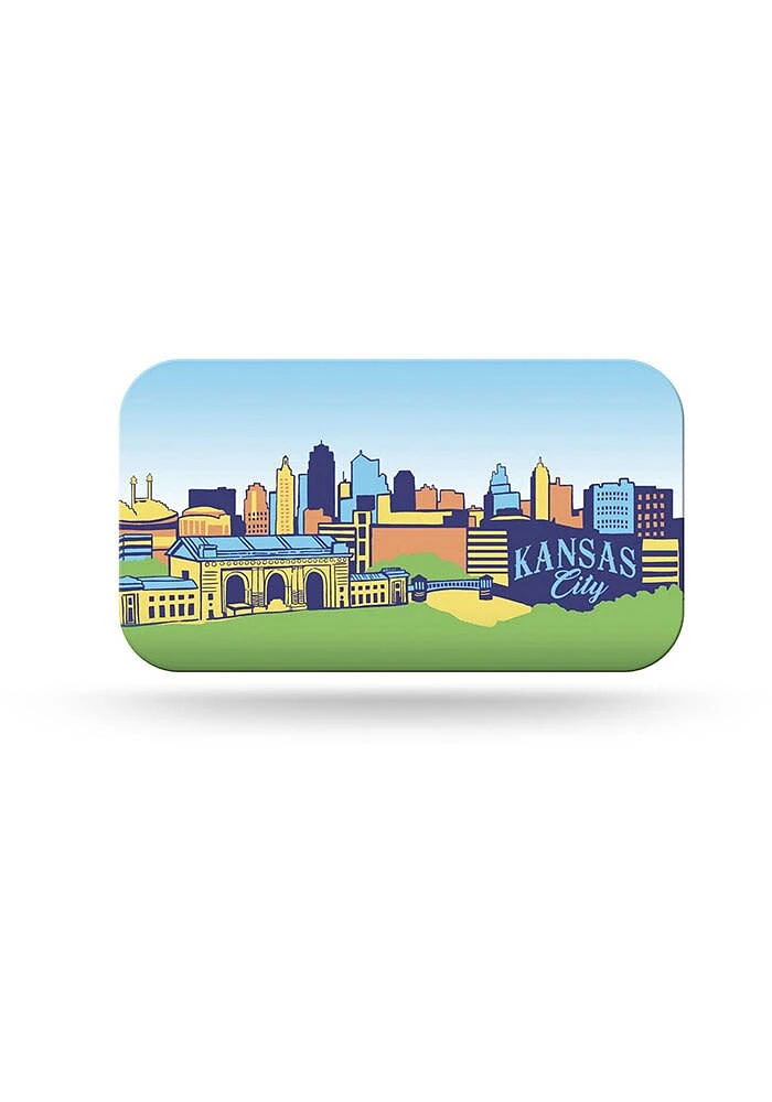 Kansas City Skyline 3x2.5 Magnet