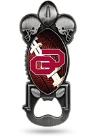 Oklahoma Sooners Party Starter Football Bottle Opener