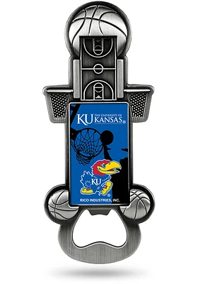 Kansas Jayhawks Party Starter Basketball Bottle Opener